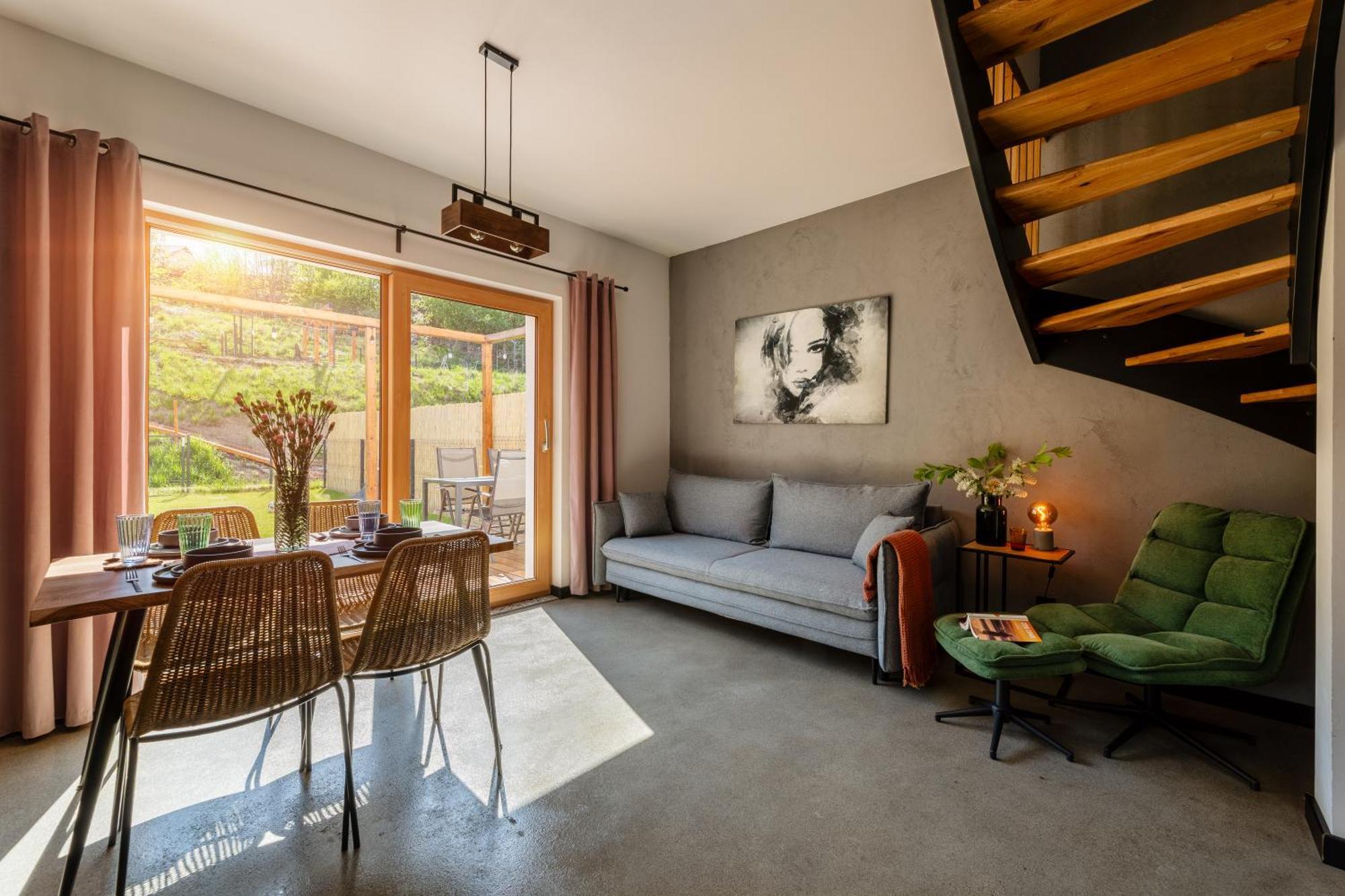 קודובה-זדרוי Apartament Pod Wzgorzem Z Sauna, Jacuzzi I Basenem מראה חיצוני תמונה